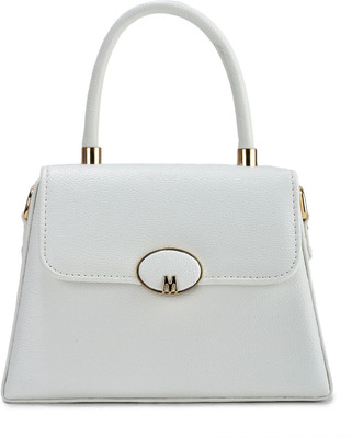 Fargio White Sling Bag Crossbody bag for women perfect for casual travel party and outfit