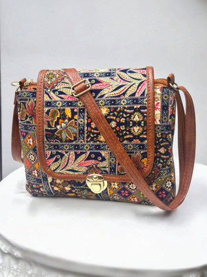 mas navi Blue Sling Bag Trendy|Classic|Party for Womens, Made With Best Quality