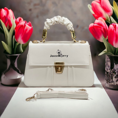 Jazzberry White Messenger Bag CK CHNT