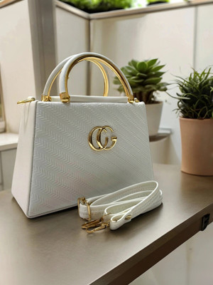 Skorpio White Sling Bag Trendy Designer For Women