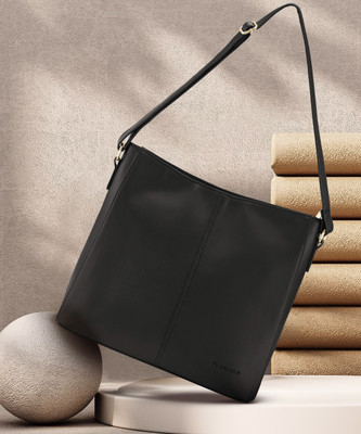 Fastrack Black Shoulder Bag Solid