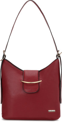 Fastrack Maroon Sling Bag Solid