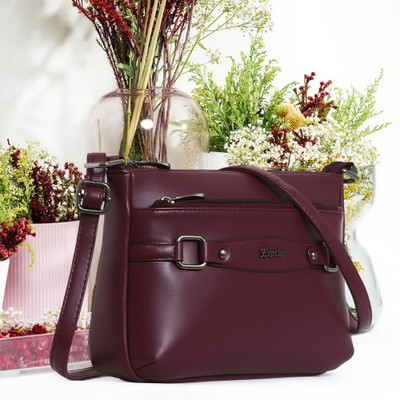 Exotic Maroon Sling Bag Fashionable sling bag-650
