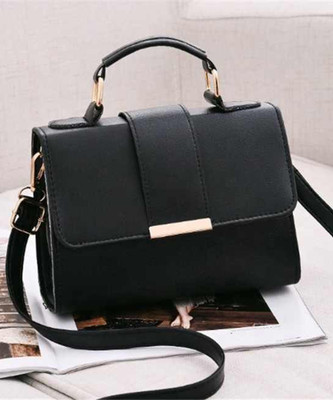 Cleto Black Sling Bag Latest Sling Bag for Girls/Womens | Stylish ladies handbags party casual purse