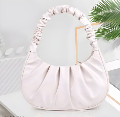 AKSUTI White Sling Bag Ravishing Fancy Women Slingbags (White)