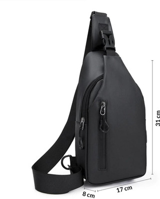 Sarna Black Sling Bag sling beg