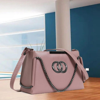 Nariox Pink Sling Bag Stylish Unique Design Shoulder Women Sling Bag
