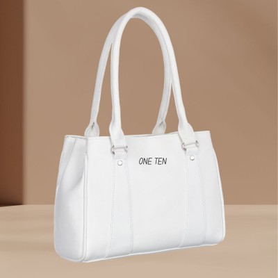 ONE TEN White Sling Bag Handbag, shoulder bag, cross body bags, sidebag ladies new model purse(slingbag)