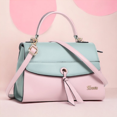 Exotic Green, Pink Sling Bag Women's Sling bag