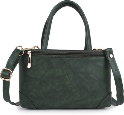 Elrayn Green Sling Bag Stylish and Functional Sling Bag - Perfect Companion for Travel and Everyday Use