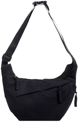 SYGA Black Sling Bag Western Crossbody Bag, Large Capacity, Zipper Closure, Adjustable Strap (Black)