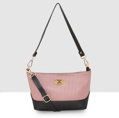 ESBEDA Pink Sling Bag Lightweight Dual Handle Sling Bag