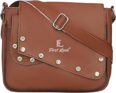 FL first look Tan Sling Bag Self Degine Cannes Sling bag