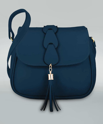 SHAMRIZ Blue Sling Bag Women's & Girls' Sling Bag
