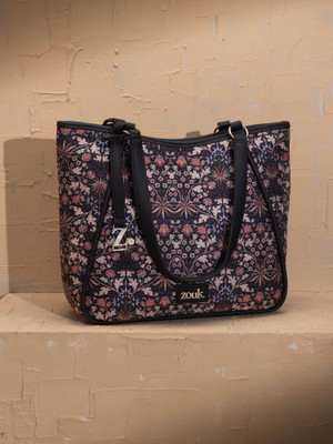 ZOUK Maroon Sling Bag Naisha Tote Bag - Kashmir Blooms