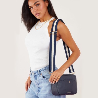 ACCESSORIZE LONDON Blue Sling Bag MA-69011241001