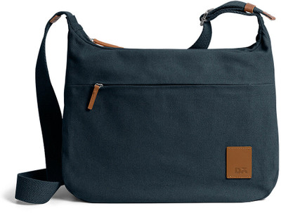 DailyObjects Blue Sling Bag Midnight Blue March Crossbody Bag Large