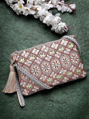 Anekaant Silver, Multicolor Sling Bag Kooky
