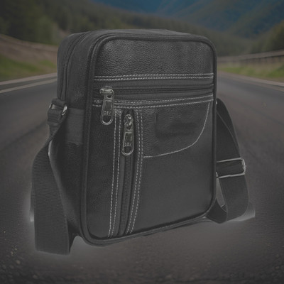 house of common Black Sling Bag Men Sling Bag extra large