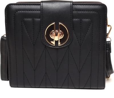 Trendz Firenze Black Sling Bag Mini Sling Bag