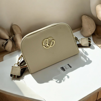 Skorpio Beige Sling Bag Trendy Designer Zipper girls party Bag's