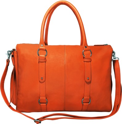 MANDAVA Orange Hand-held Bag DIB376 orange genuine leather ladies handbag