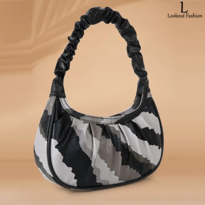 Lookout Fashion Black Sling Bag Women Sling Bag Mutlicolor shoulder bag