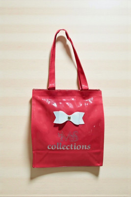MSCOLLECTIONS Red Tote HANDBAGS TOTE RED PU
