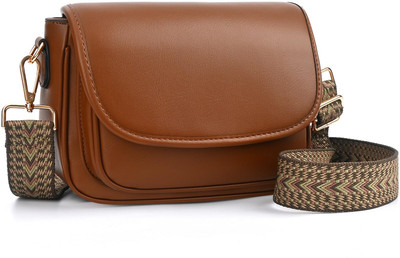 HaveGlam Tan Sling Bag Trendy sling bag for women