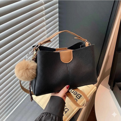 LIZIQI Black Sling Bag women handbag cum sling bag for ladies