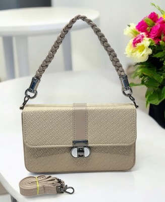 Kate Linn Khaki Sling Bag Stylish sing bags cream