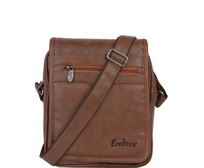 Endive Tan Messenger Bag Cardis