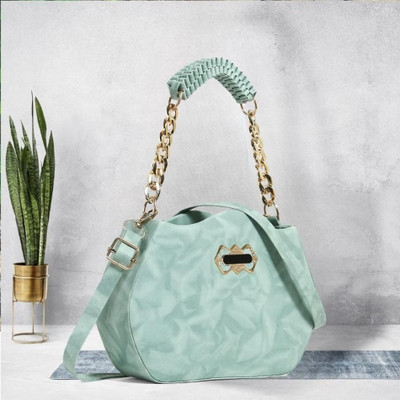 Nariox Green Sling Bag Trendy Fashion side Sling Handbag