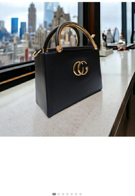 TRENDZBYMONI Black Sling Bag CG Black