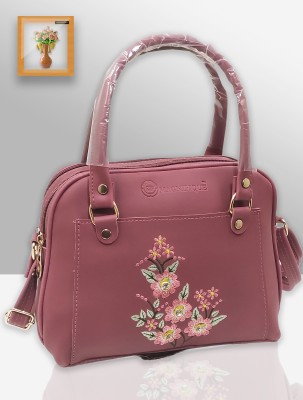 magnifique Red Sling Bag Dark Peach Trendy Sling Bags for Women - Regular Size PU