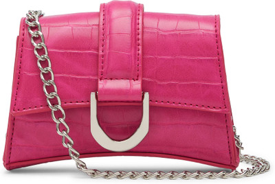 Miraggio Pink Sling Bag Stormy Mini Sling Bag