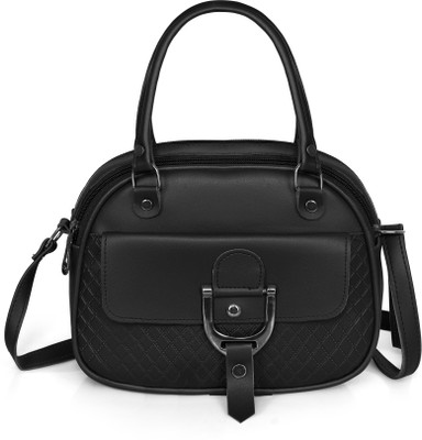 Stashoo Black Sling Bag Clear Women Sling Bag Buckle Sling