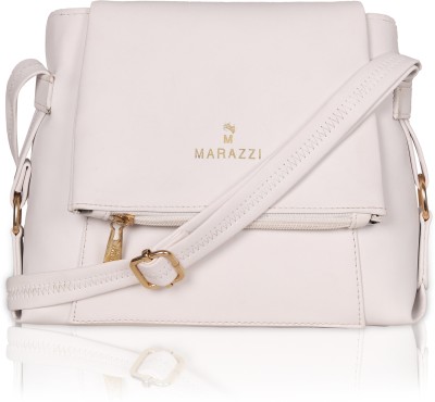 marazzi White Sling Bag PLAN FALAP SLING