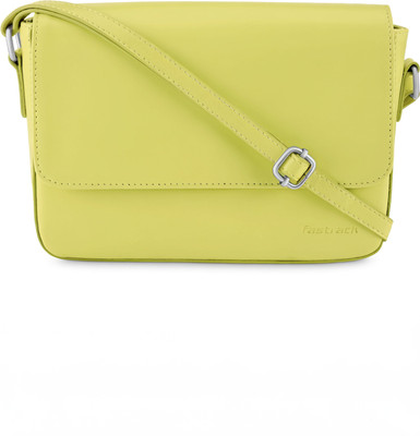 Fastrack Green Sling Bag Solid