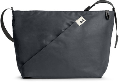 DailyObjects Black Sling Bag Dark Grey Joules Crossbody