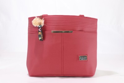 Classy Bella Red Hand-held Bag New Trendy & Fancy Ladies Bag With Unique Look