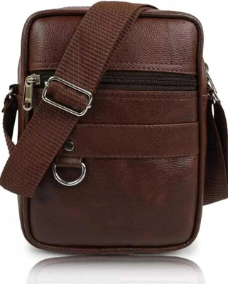 AAIFA Brown Sling Bag Men sling bag