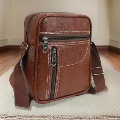 JairaJ Brown Sling Bag Men Sling Bag extra large