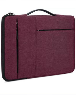 Nexiz Maroon Messenger Bag laptop case sleeve bag 15.6 Inch waterproof laptop bag 16-Inch.maroon
