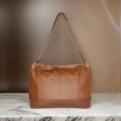 IMARS Brown Shoulder Bag Classic Brown Sling Perfect For Women & Girls - Plain & Textured