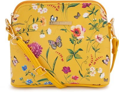 LAPIS O LUPO Yellow Sling Bag Women Flower Sling Bag (LLSL00105YL4 Yellow)