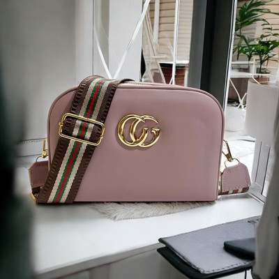 Skorpio Pink Sling Bag Trendy Designer Zipper girls party Bag's