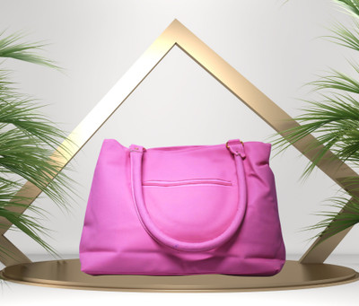 aesthetic Women Pink Shoulder Bag