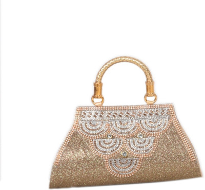Sunesh Creation Beige Hand-held Bag luc 3rondfancybl 165