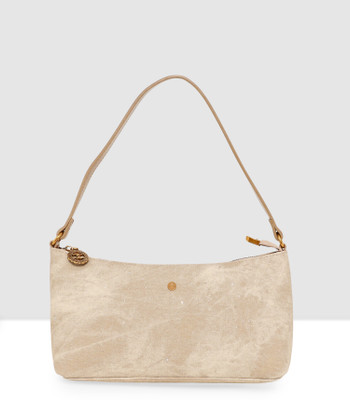 ESBEDA Beige Sling Bag Rectangle Portable Sling Bag